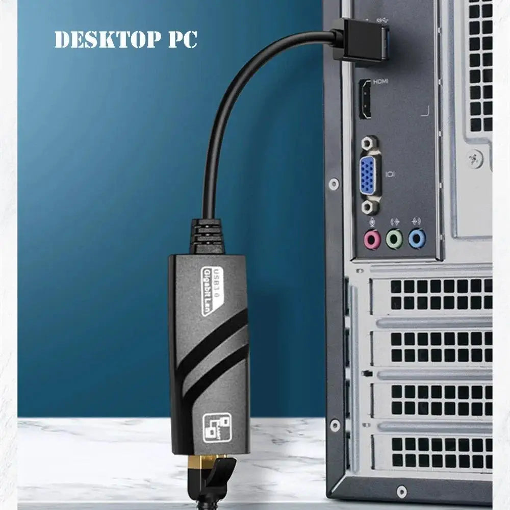 1000Mbps WIFI Adapter 3.0 USB HUB Ethernet Type C To RJ45 Gigabit Network Card Mini PC Desktops Laptop Accessories Plug and Play